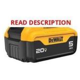 DeWalt DCB205YY 5.0Ah 20V Max Battery Pack