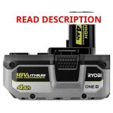 Ryobi ONE+ 18V 4.0Ah Battery & Charger
