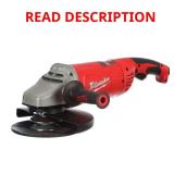 15 Amp Large Angle Grinder with Lock-On
