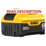 DEWALT 20V MAX* XR Battery, 8.0-Ah
