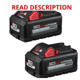 Milwaukee M18 RedLithium XC 6Ah Battery 2pc