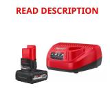 Milwaukee M12 12V 5.0Ah Battery Kit