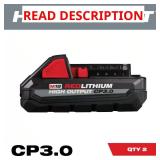 M18 18V HIGH OUTPUT 3.0Ah Battery Pack