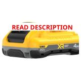 DEWALT 20V MAX XR 4Ah Battery