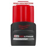 Milwaukee M12 REDLITHIUM CP 2.5Ah Battery