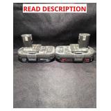 Salvage Battery Lot Featuring Ryobi 18V 2Ah Lithi