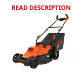 BLACK+DECKER 17 in. 12A Corded Lawn Mower