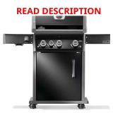 Rogue PRO 425 3-Burner Propane Grill Black