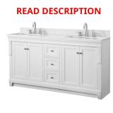 Naples 61 in. Double Sink Vanity