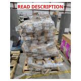 Skid lot of assorted flooring,