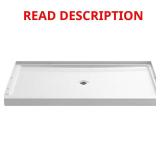 STORE+ 60x34 Shower Base White