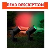 Hampton Bay RGB Low Voltage Outdoor Spotlight