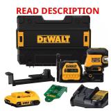 20V Max Green Cross-Line Laser Level Kit