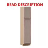 Hampton 18x84x24 in Pantry Cabinet, Beech