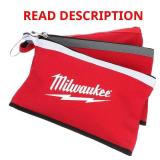 12 in. Zipper Tool Bag in Multi-Color