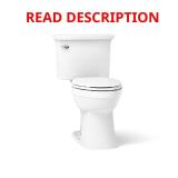KOHLER Elmbrook 12" Rough-In 2-Piece Toilet
