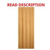 Via 36x80 Oak Vinyl Accordion Door