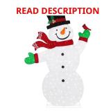 Yuletide Lane Giant LED Snowman Yard Decor