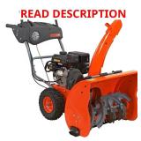 26 in. 212cc Snow Blower