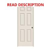 Colonist 30x80 Left-Hand MDF Prehung Interior Doo