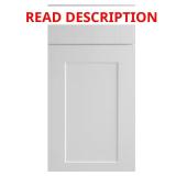 Denver White Shaker Wall Cabinet (15x42x12)