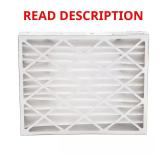 Honeywell Home 20x25x4 Pleated Filter (2-Pack)