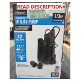 Everbilt Utility Pump