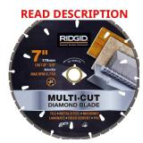 7 in. Diamond Multi-Cutting Blade