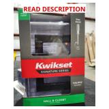 Kwikset signature series