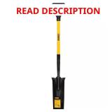 32 in. Fiberglass D-Handle Drain Spade