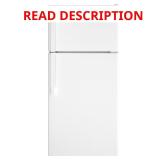 GE 16.6 cu. ft. Top Freezer Refrigerator- Scratch