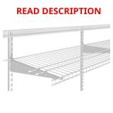 ClosetMaid 16-in White Universal Wire Shelf