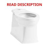 Corbelle 16.5 in Skirted Toilet Bowl White
