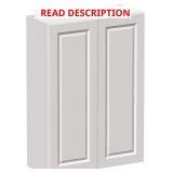 Glacier White Raised Panel 42" Wall Cabinet **HAS