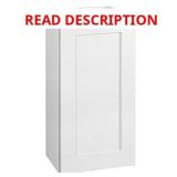 Design House Brookings Wall Cabinet 15" White