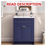 24-Inch Vanity with Ceramic Sink