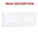 Hampton 30"W x12"D Wall Cabinet - Satin White