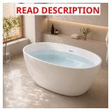 Woodbridge 55" Acrylic Freestanding Tub