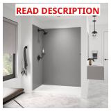 ShowerCast 60 x 36 Alcove Shower Pan White