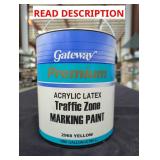 Acrylic Latex Traffic Zone Marking Paint 1 Gal