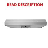Vissani Arno 30" Range Hood, Stainless