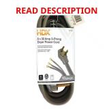 6 ft. 10/3 30A 3-Prong Dryer Cord, Gray
