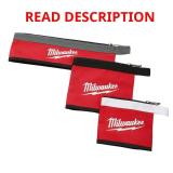 14 in. Zipper Tool Bags (3-Pack) (Missing 1)
