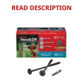 HeadLOK Structural Wood Screws, Flat Head (50)