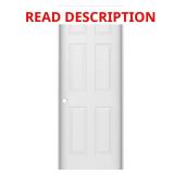 Colonist 32x80 Primed RH 6-Panel Door