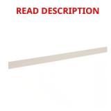 Avondale 90 in. Toe Kick 4.5 in. Antique White
