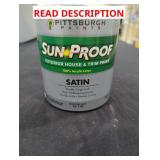 Sun Proof Exterior House & Trim Paint