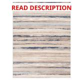 Furaha Navy Rug 6 ft 7 in x 9 ft Abstract