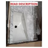 Collette 60"x 22"x35" Cinnamln Oak w/ Marble Top