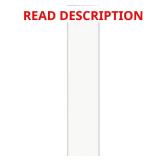 (2) Satin White Cabinet Filler 6x36x0.75